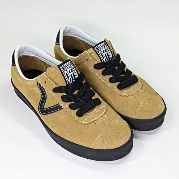 VANS Women's Sport Low Top Suede Sneakers in Antelope Brown Size 9.5 (MSRP $79) - Picture 5 of 12